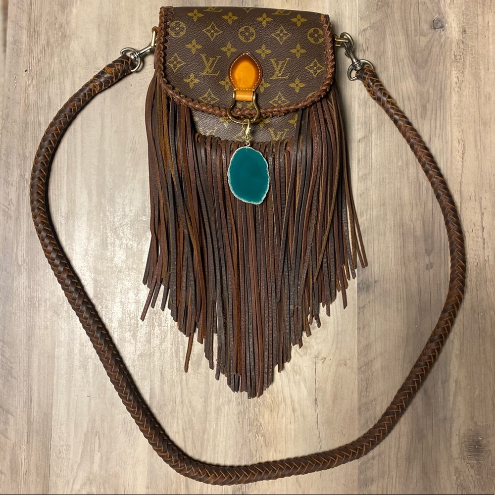 Authentic Louis Vuitton Fringe Bag